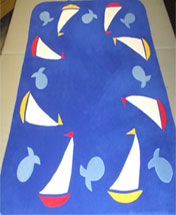 click here to view fleece blankets for babies and kids